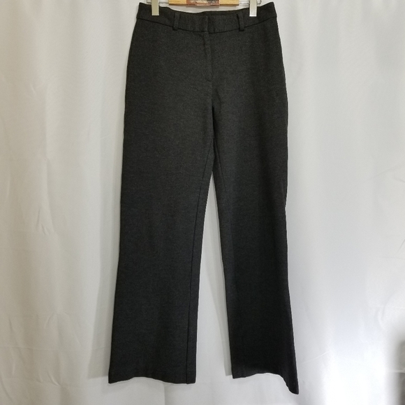 Lands' End Women's Gray viscose/nylon stretchy Size 6 Pants - Picture 2 of 13